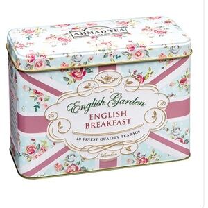 Floral English Tea Tin